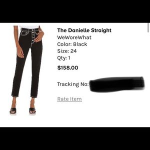 WeWoreWhat - the Danielle straight